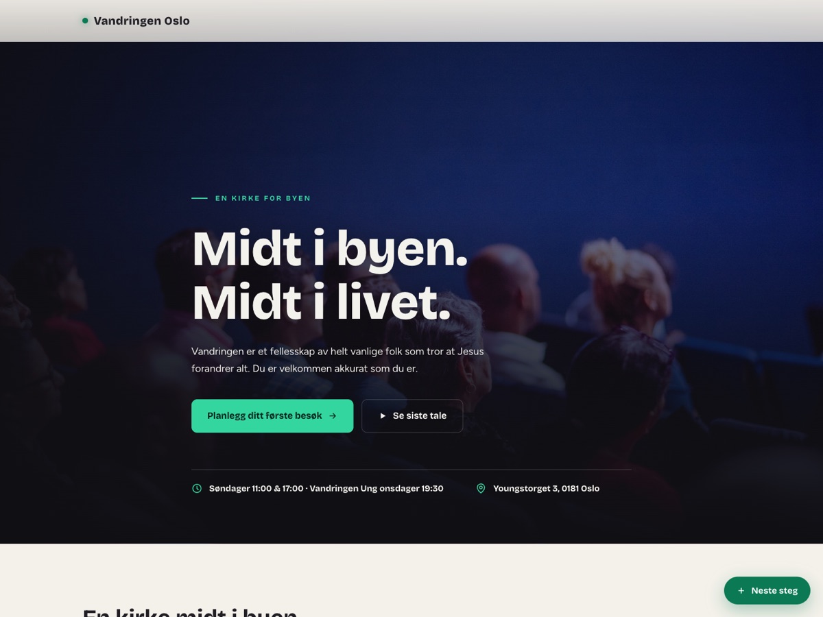 Skjermbilde 4 av malen Takt